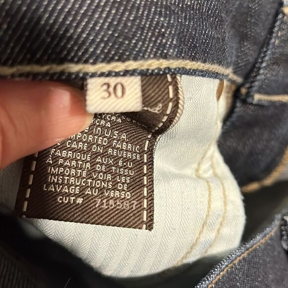 7 for all mankind Roxanne jeans size 30. Waist 34”, rise 9”, inseam 27” - Picture 10 of 11